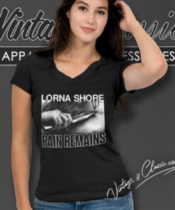 Lorna Shore Pain Remains V Neck TShirt