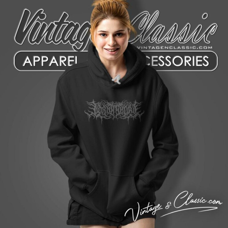 Lorna Shore Shirt Black On Black Hoodie Lorna Shore Shirt Black On Black Hoodie