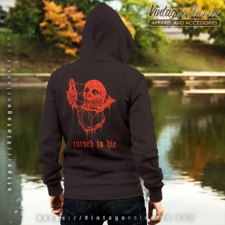 Lorna Shore Shirt Cursed To Die Backside Hoodie Lorna Shore Shirt Cursed To Die Backside Hoodie