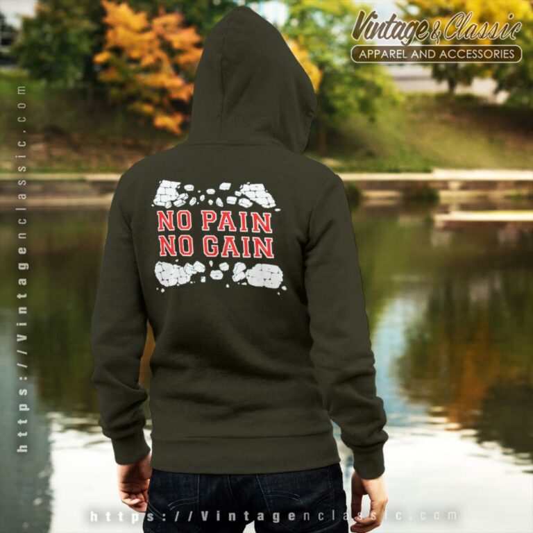 Lorna Shore Shirt No Pain No Gain Backside Hoodie Lorna Shore Shirt No Pain No Gain Backside Hoodie