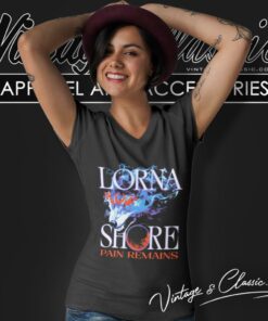 Lorna Shore Wolf V Neck TShirt