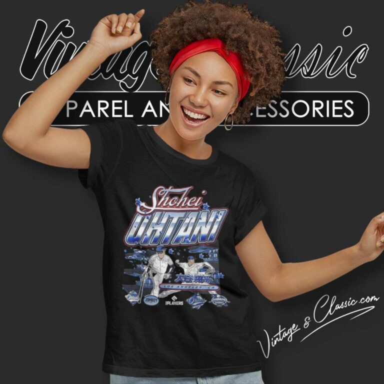 Los Angeles Ca Shohei Ohtani Mlb Jomboy Women TShirt Los Angeles Ca Shohei Ohtani Mlb Jomboy Women TShirt