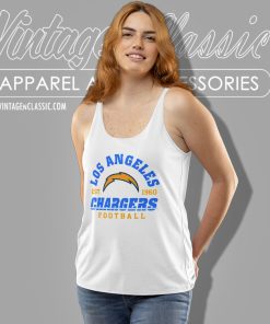 Los Angeles Chargers Est 1960 Tank Top Racerback