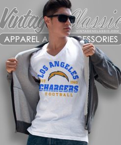 Los Angeles Chargers Est 1960 V Neck TShirt