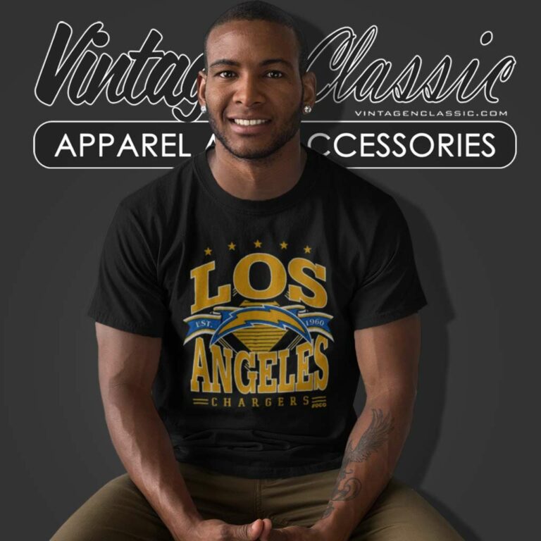 Los Angeles Chargers Established Banner Est 1960 T Shirt Los Angeles Chargers Established Banner Est 1960 T Shirt