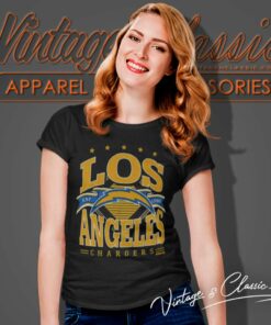 Los Angeles Chargers Established Banner Est 1960 Women TShirt