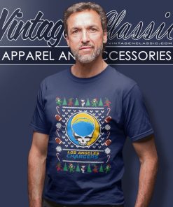 Los Angeles Chargers Grateful Dead Ugly Christmas T Shirt