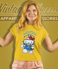 Los Angeles Chargers Hello Kitty Women T Shirt
