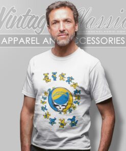 Los Angeles Chargers Nfl Grateful Dancing Bears T Shirt