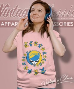 Los Angeles Chargers Nfl Grateful Dancing Bears Women T Shirt