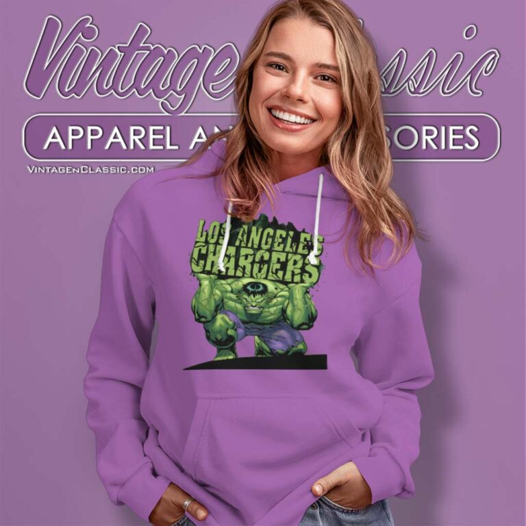Los Angeles Chargers Nfl Hulk Avengers Hoodie Los Angeles Chargers Nfl Hulk Avengers Hoodie