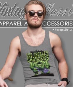 Los Angeles Chargers Nfl Hulk Avengers Tank Top Racerback