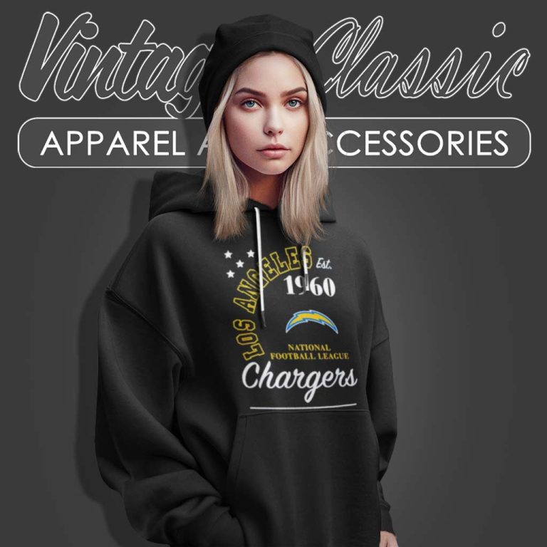 Los Angeles Chargers Shirt Est 1960 National Football League Hoodie Los Angeles Chargers Shirt Est 1960 National Football League Hoodie