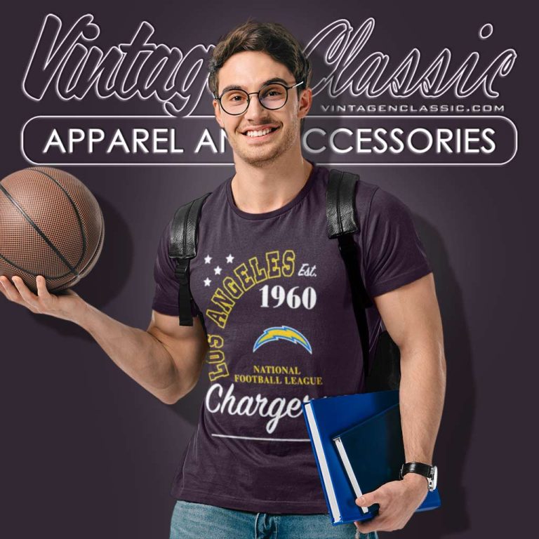 Los Angeles Chargers Shirt Est 1960 National Football League T Shirt Los Angeles Chargers Shirt Est 1960 National Football League T Shirt