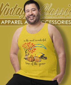 Los Angeles Chargers Shirt In The Most Wonderful Time Of The Year Tank Top Racerback