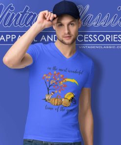 Los Angeles Chargers Shirt In The Most Wonderful Time Of The Year V Neck TShirt