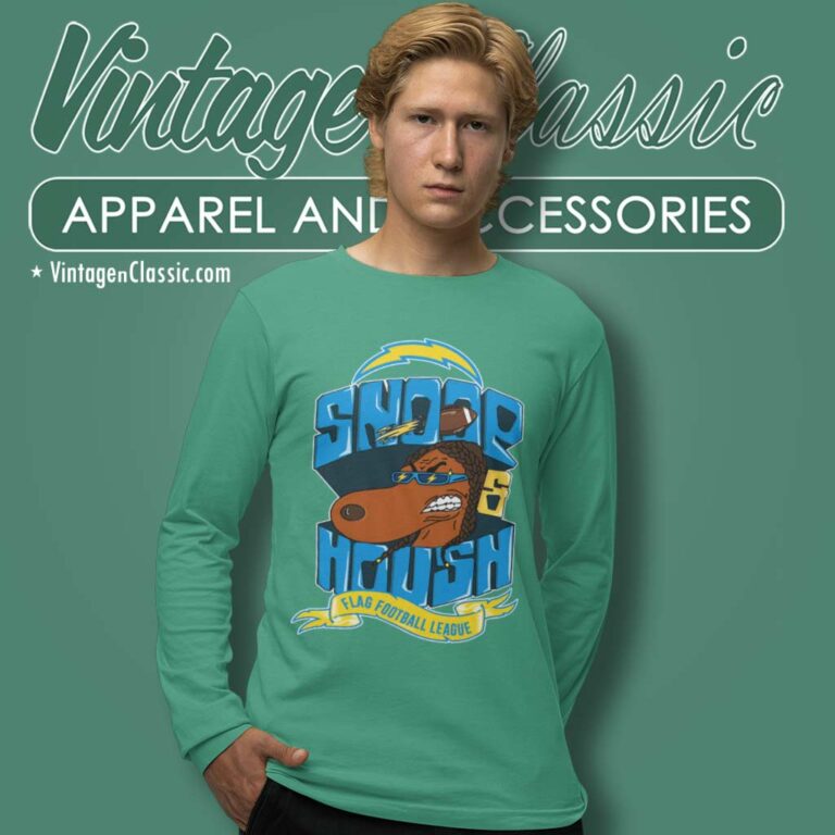 Los Angeles Chargers Snoop Dogg Shirt Snoop House League Long Sleeve Tee Los Angeles Chargers Snoop Dogg Shirt Snoop House League Long Sleeve Tee