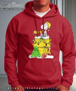 Los Angeles Chargers Snoopy Christmas Hoodie