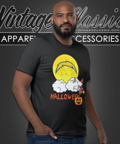 Los Angeles Chargers Snoopy Halloween T Shirt