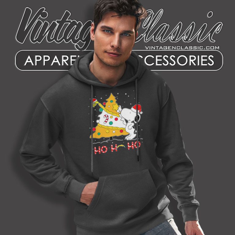 Los Angeles Chargers Snoopy Ho Ho Ho Christmas Hoodie Los Angeles Chargers Snoopy Ho Ho Ho Christmas Hoodie
