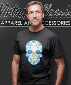 Los Angeles Chargers Sugar Skull T Shirt