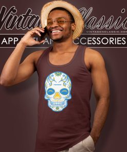 Los Angeles Chargers Sugar Skull Tank Top Racerback