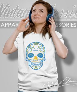 Los Angeles Chargers Sugar Skull Women T Shirt
