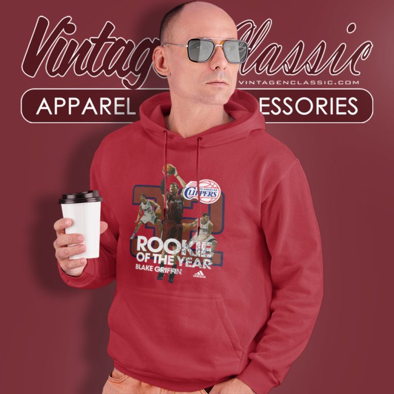 Los Angeles Clippers Blake Griffin 32 Rookie Of The Years Hoodie Los Angeles Clippers Blake Griffin 32 Rookie Of The Years Hoodie
