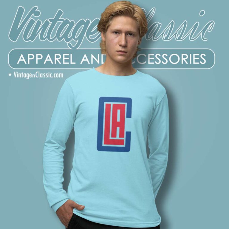 Los Angeles Clippers Icon Logo Long Sleeve Tee Los Angeles Clippers Icon Logo Long Sleeve Tee
