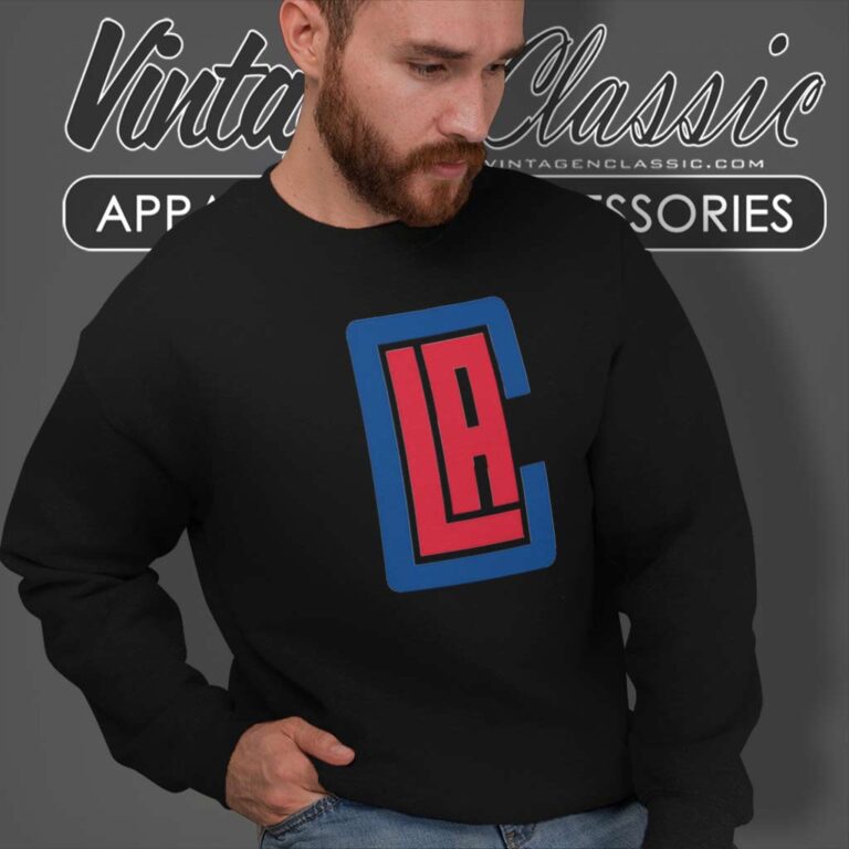 Los Angeles Clippers Icon Logo Sweatshirt Los Angeles Clippers Icon Logo Sweatshirt