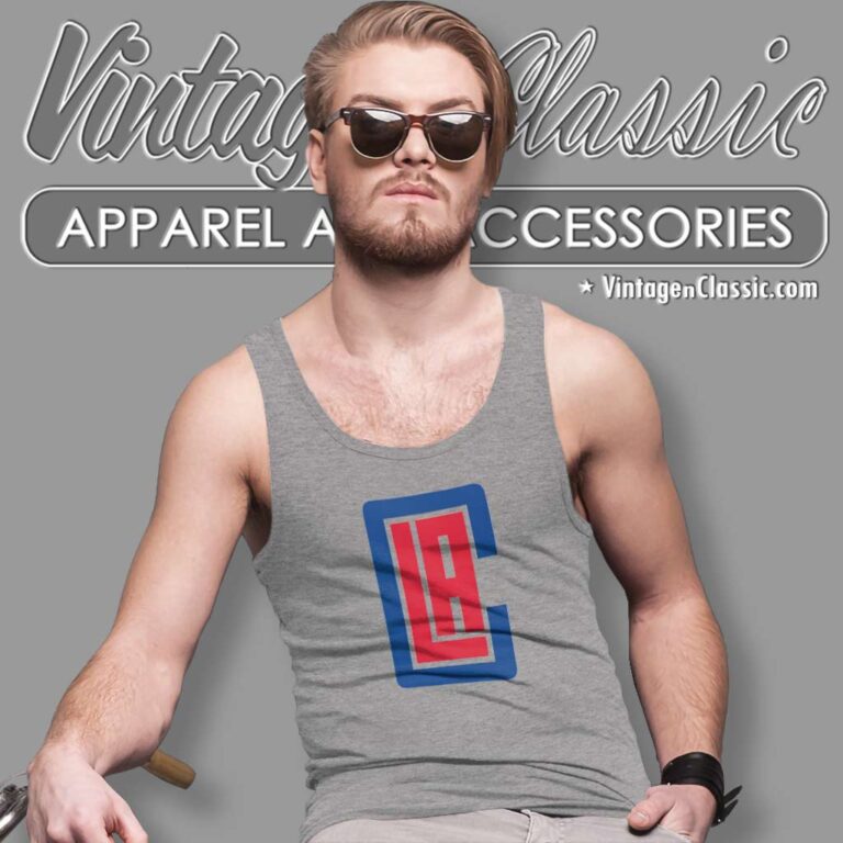 Los Angeles Clippers Icon Logo Tank Top Racerback Los Angeles Clippers Icon Logo Tank Top Racerback