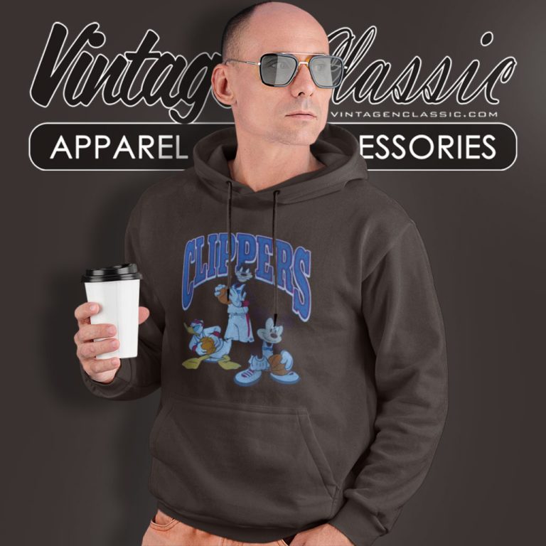 Los Angeles Clippers Junk Food Team Mickey Squad Qb Hoodie Los Angeles Clippers Junk Food Team Mickey Squad Qb Hoodie