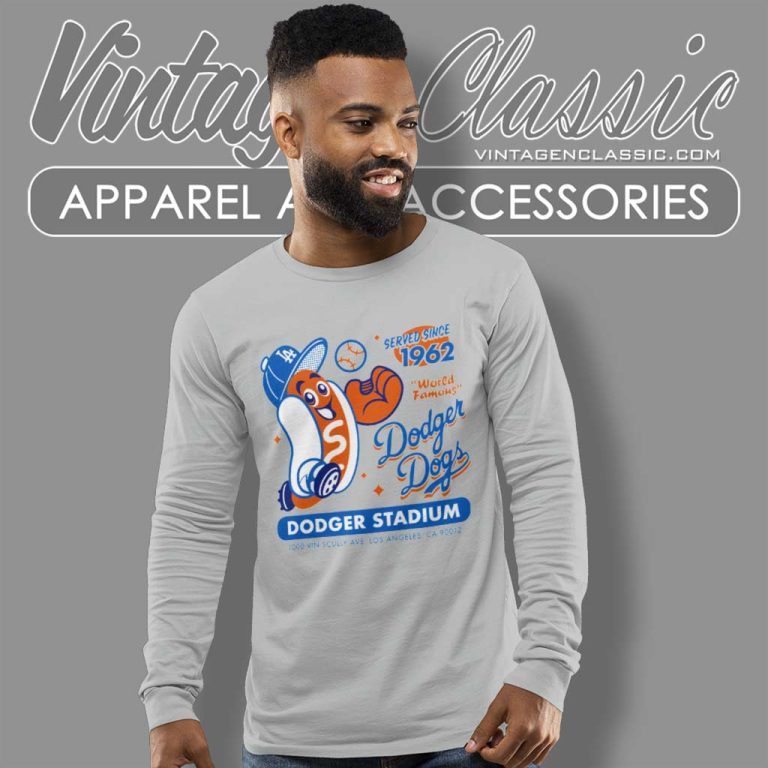 Los Angeles Dodger Dogs Dodgers Stadium Mlb Long Sleeve Tee Los Angeles Dodger Dogs Dodgers Stadium Mlb Long Sleeve Tee