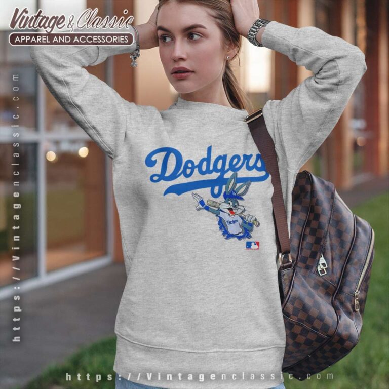 Los Angeles Dodgers Bugs Bunny Sweatshirt Los Angeles Dodgers Bugs Bunny Sweatshirt