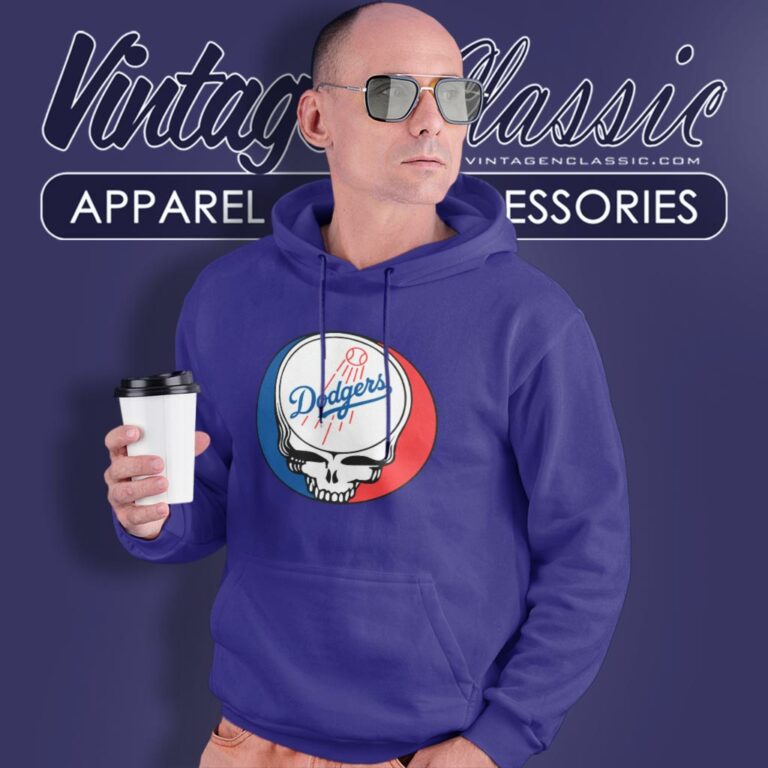 Los Angeles Dodgers Grateful Dead Steal Your Face Hoodie Los Angeles Dodgers Grateful Dead Steal Your Face Hoodie