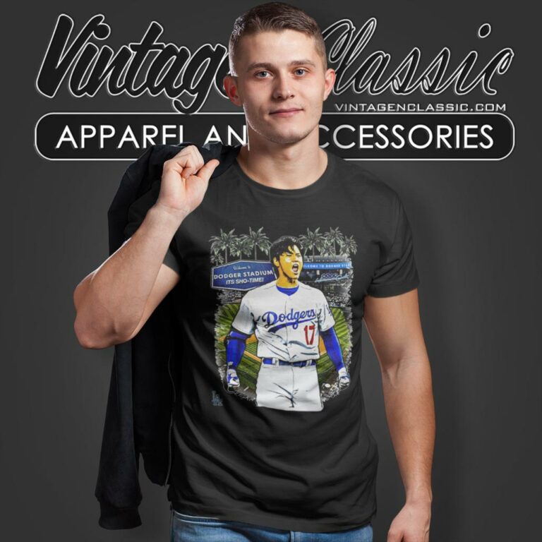 Los Angeles Dodgers Shohei Ohtani Dodger Stadium Its Shotime T Shirt Los Angeles Dodgers Shohei Ohtani Dodger Stadium Its Shotime T Shirt