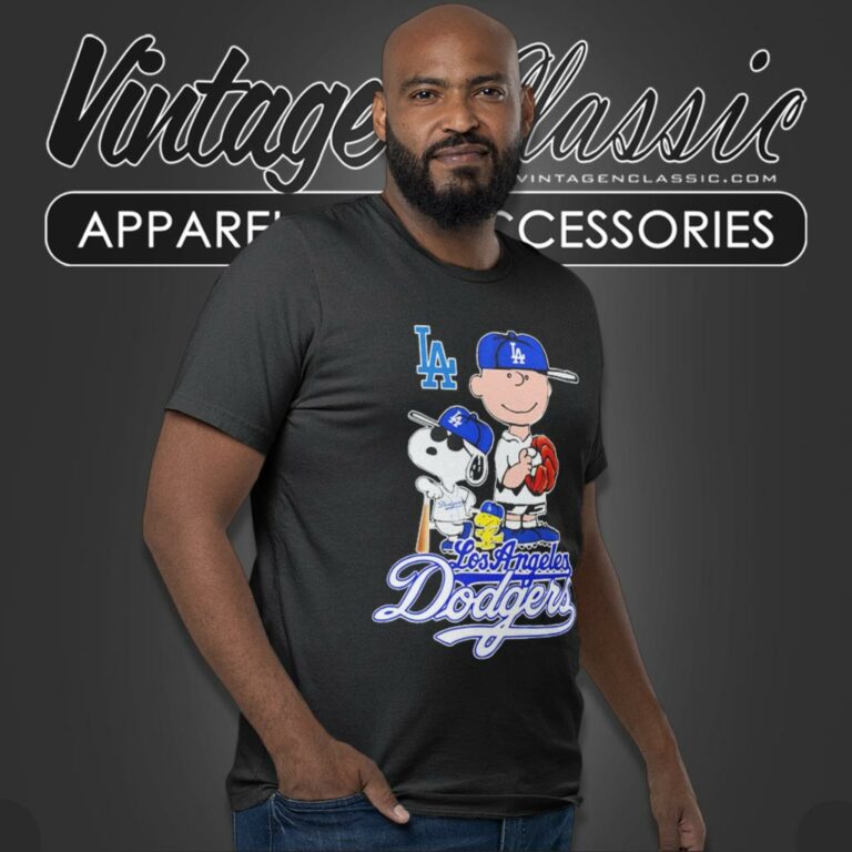 Los Angeles Dodgers Snoopy Charlie Brown Woodstock T Shirt Los Angeles Dodgers Snoopy Charlie Brown Woodstock T Shirt