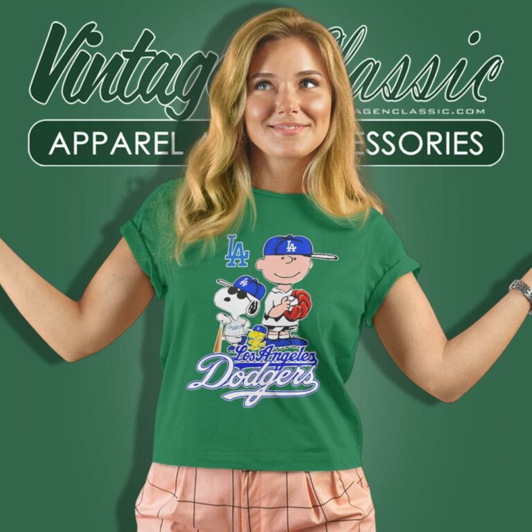 Los Angeles Dodgers Snoopy Charlie Brown Woodstock Women T Shirt Los Angeles Dodgers Snoopy Charlie Brown Woodstock Women T Shirt
