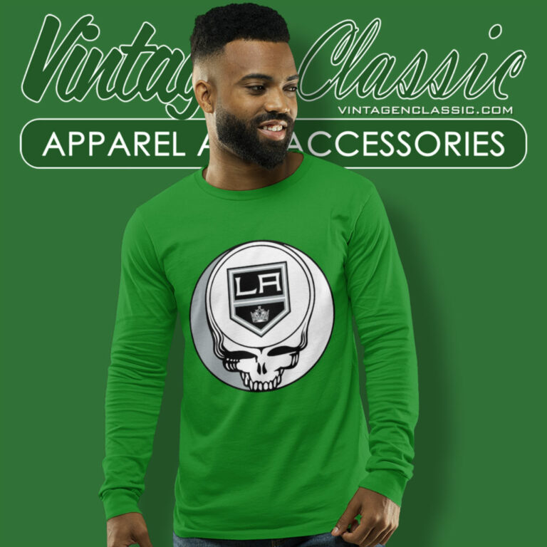Los Angeles Kings Grateful Dead Steal Your Face Long Sleeve Tee Los Angeles Kings Grateful Dead Steal Your Face Long Sleeve Tee