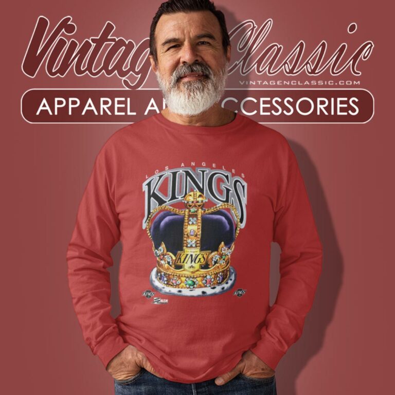 Los Angeles Kings Logo Nhl 90s Long Sleeve Tee Los Angeles Kings Logo Nhl 90s Long Sleeve Tee