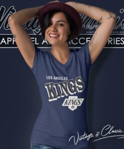 Los Angeles Kings Nhl Ice Hockey V Neck TShirt
