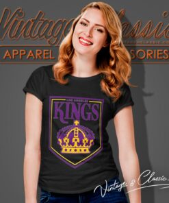 Los Angeles Kings Vintage Logo Women T Shirt