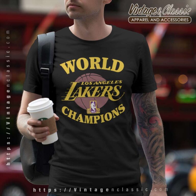 Los Angeles Lakers 1985 Nba Champions T Shirt Los Angeles Lakers 1985 Nba Champions T Shirt