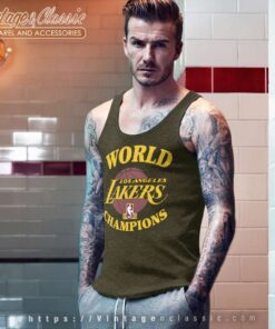 Los Angeles Lakers 1985 Nba Champions Tank Top Racerback