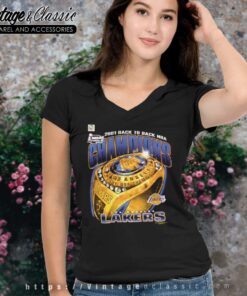 Los Angeles Lakers Basketball Deadstock V Neck TShirt