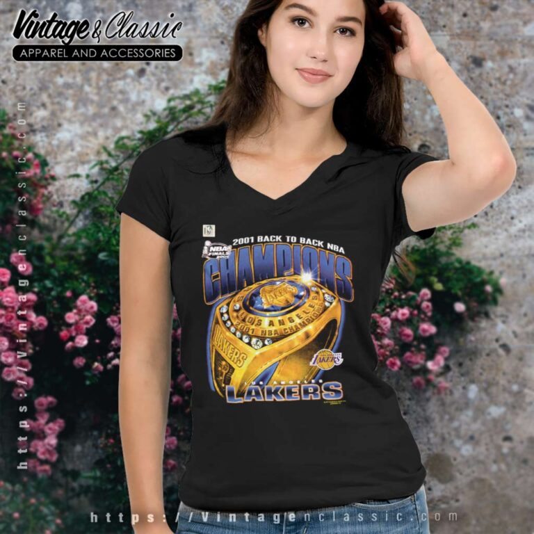 Los Angeles Lakers Basketball Deadstock V Neck TShirt Los Angeles Lakers Basketball Deadstock V Neck TShirt