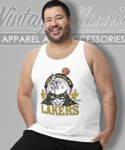 Los Angeles Lakers Grateful Dead Skull Tank Top Racerback