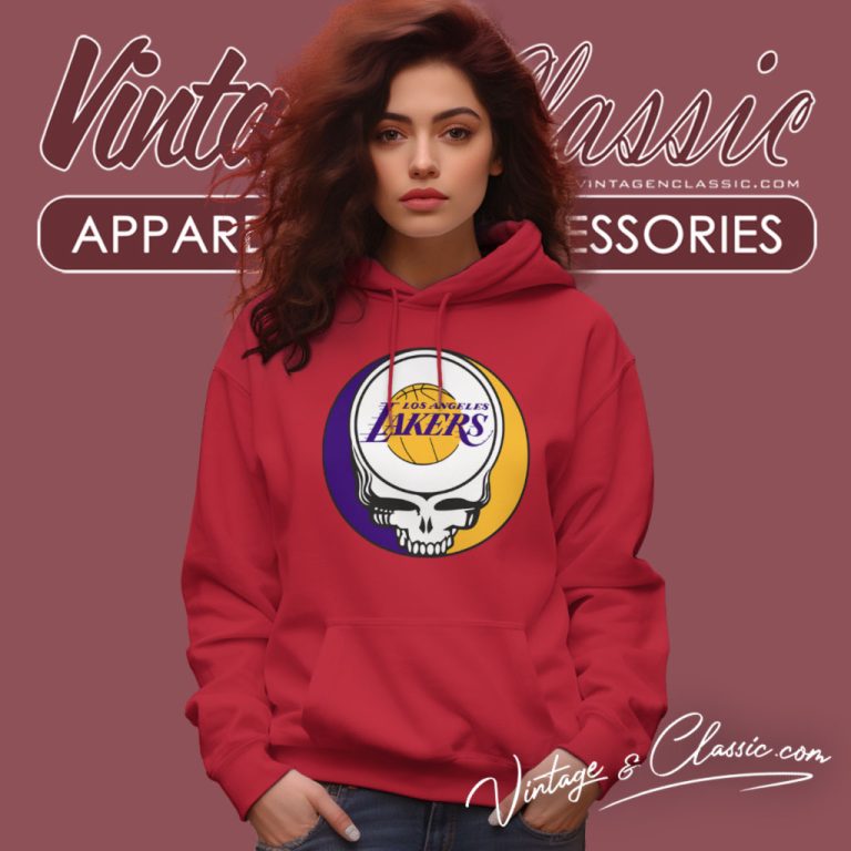 Los Angeles Lakers Grateful Dead Steal Your Face Hoodie Los Angeles Lakers Grateful Dead Steal Your Face Hoodie