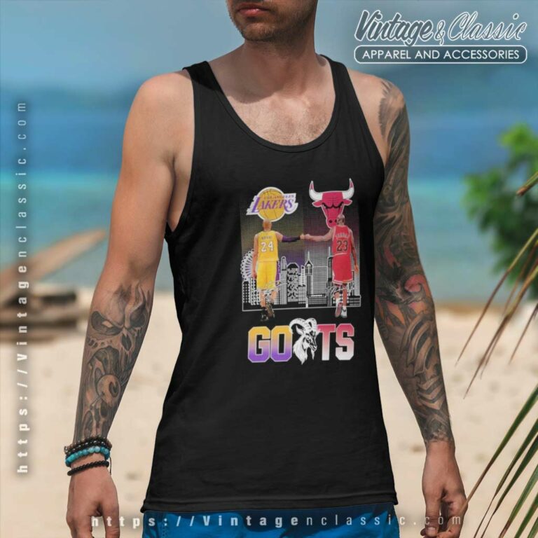 Los Angeles Lakers Kobe Bryant And Chicago Bulls Michael Jordan 2023 Tank Top Racerback Los Angeles Lakers Kobe Bryant And Chicago Bulls Michael Jordan 2023 Tank Top Racerback