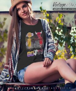 Los Angeles Lakers Kobe Bryant And Chicago Bulls Michael Jordan 2023 Women TShirt